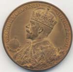 INGHILTERRA Giorgio V (1910-1936) Coronation ... 