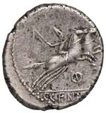 Marcia - C. Marcius Censorinus - Denario (88 ... 