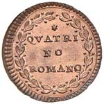 Pio VI (1774-1799) Quattrino A. IX - Munt. ... 