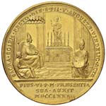 Pio VI (1774-1799) Medaglia 1782 A. VIII ... 