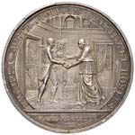 Pio VII (1800-1823) Medaglia 1819 A. XXI - ... 