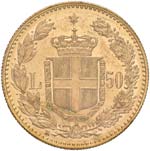 Umberto I (1878-1900) 50 Lire 1891 - Nomisma ... 