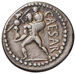 Giulio Cesare - Denario (48-47 a.C., zecca ... 