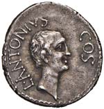 Marco Antonio - Denario (41 a.C., zecca ... 