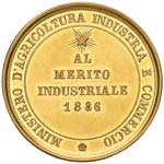 Medaglia 1886 al Merito Industriale - Opus: ... 