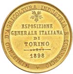 Medaglia 1898 Esposizione Generale Italiana ... 