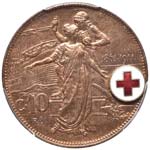 Monete-medaglie della Croce Rossa Italiana ... 
