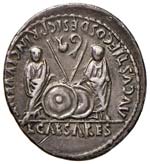 Augusto (27 a.C.-14 d.C.) Denario (Lugdunum, ... 