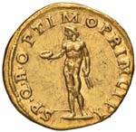 Traiano (98-117) Aureo - Busto laureato a d. ... 