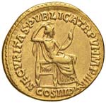 Commodo (180-192) Aureo - Busto laureato a ... 