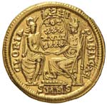 Costanzo II (337-361) Solido (Nicomedia, ... 