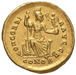 Arcadio (393-408) Solido (Costantinopoli, ... 