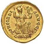 Onorio (393-423) Solido (Costantinopoli, ... 