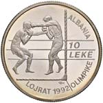 ALBANIA 100 Leke 1992 - AG (g 28,34)