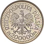 POLONIA 200.000 Zloty 1994 Monte Cassino - ... 