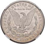 USA Dollaro 1881 S - AG In slab NGC MS64