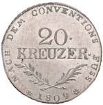 20 Kreuzer 1809 - KM 149 AG In slab PCGS MS63