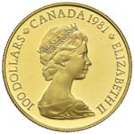 CANADA 100 Dollari 1981 ... 