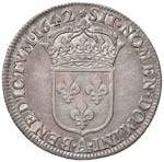 FRANCIA Luigi XIII (1610-1643) ½ Ecu 1642 A ... 