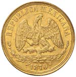MESSICO 20 Pesos 1870 - ... 