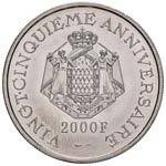 MONACO Ranieri III (1949-2005) 2.000 Franchi ... 