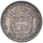 PANAMA 50 Centesimi di Balboa 1904 - KM 5 AG ... 