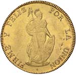 PERU Repubblica (1821-) 8 Escudos 1845 - Fr. ... 