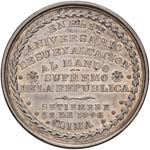 PERU Medaglia 1896 Nicolas de Pierola - ... 