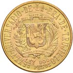 REPUBBLICA DOMENICANA 30 Pesos 1955 - Fr. 1 ... 