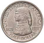 USA Mezzo dollaro 1921 ... 