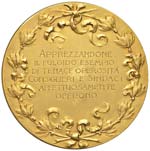 Medaglia 1923 dedicata al Grand’ufficiale ... 