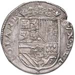 MILANO Filippo II (1556-1598) Mezzo scudo - ... 