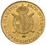 MILANO Leopoldo II (1790-1792) Mezzo sovrano ... 