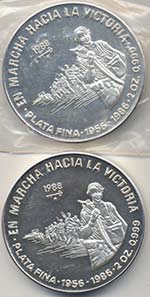 CUBA 20 Pesos 1988 da 2 ... 
