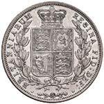 INGHILTERRA Vittoria (1837-1901) Half crown ... 