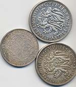 INGHILTERRA Lotto di tre monete di colonie ... 