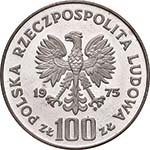 POLONIA 100 Zloty 1975 - AG (g 16,61)