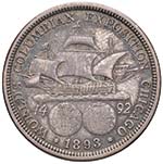 USA Mezzo dollaro 1893 Colombo - AG (g ... 