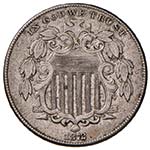 USA 5 Cents 1872 - NI (g ... 