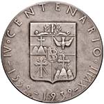 MEDAGLIE FASCISTE Medaglia 1939 A. XVIII IV ... 
