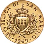 SAN MARINO Medaglia 1972 ... 