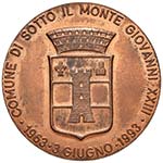 Giovanni XXIII (1958-1963) Medaglia 1993 ... 