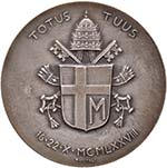 Giovanni Paolo II (1978-2005) Medaglia A. I ... 