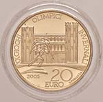 Repubblica italiana - 20 Euro 2005 Olimpiadi ... 