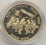COREA 25.000 Won 1988 Olimpiadi - AU (g ... 