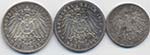 GERMANIA Lotto di 3 monete in argento come ... 