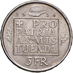 SVIZZERA Confederazione 5 Franchi 1936 - AG ... 