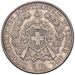 SVIZZERA Tiri federali - Zurigo 5 Franchi ... 