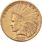 USA 10 Dollari 1911 - AU ... 