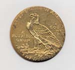 USA 5 Dollari 1913 - In slab NGC AU-53 